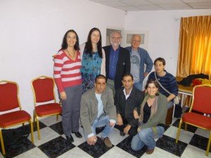 Jo Berry and Pat Magee in Israel